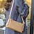 cheap Crossbody Bags-Women&#039;s Crossbody Bag PU Leather Daily Large Capacity Lightweight Anti-Dust Geometric Black White Dark Green