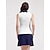billiga Designerkollektion-Dam Vandringspolotröja Marinblå Ärmlös Överdelar Golfkläder för damer Kläder Outfits Bär kläder