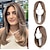 levne Ofiny-zastřihovače vlasů pro ženy pro řídnoucí vlasy syntetická střední část krajka přední část vlasů dlouhý rovný vlnitý clip in wiglety s ofinou