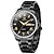 cheap Quartz Watches-OLEVS Men Quartz Watch Minimalist Fashion Business Wristwatch Luminous Date Week Waterproof Decoration Steel Watch