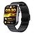 economico Smartwatch-f100 smart watch chiamata bluetooth schermo grande da 2.1 pollici ecg hrv 24 ore monitor di salute della frequenza cardiaca sos uomo donna smartwatch