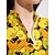 cheap Designer Collection-Women&#039;s Golf Polo Shirt Yellow Short Sleeve Top Ladies Golf Attire Clothes Outfits Wear Apparel