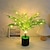 preiswerte 3D-Nachtlichter-Iree Topf-Nachtlicht, simuliertes wiederaufladbares Grünpflanzenlicht, USB-Stecker, LED-Simulationspflanzen-Nachtlicht, warmes Licht, Schlafzimmerdekoration
