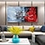 abordables Pinturas abstractas-Pintura al óleo hecha a mano, lienzo, decoración de arte de la pared, textura abstracta moderna para sala de estar, decoración del hogar, pintura enrollada sin marco y sin estirar