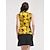 abordables Colección de diseñador-Mujer Camisas de polo Amarillo Sin Mangas Camiseta Ropa de golf para damas Ropa Trajes Ropa Ropa