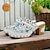 preiswerte Damensandalen-Damen Sandalen Hausschuhe Slippers Clogs Übergrössen Handgefertigte Schuhe Outdoor Täglich Strand Blumen Sommer Blockabsatz Runde Zehe Vintage Brautkleider schlicht Komfort Wanderschuhe Premium-Leder