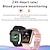 billige Smartwatches-QX 7 Smart Watch 1.85 inch Smartur Bluetooth EKG + PPG Skridtæller Samtalepåmindelse Kompatibel med Android iOS Dame Herre Lang Standby Handsfree opkald Vandtæt IP68 42mm urkasse
