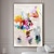 abordables Peintures Abstraites-Peinture à l&#039;huile faite à la main, art mural abstrait, peinture sur toile, décoration de la maison, tendue, sans cadre uniquement