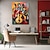 levne Abstraktní malby-ručně vyráběné moderní abstraktní housle nástěnné umění hudba malba velké bytové dekorace dárek do obývacího pokoje bez rámu