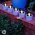 billige Pathway Lights &amp; Lanterns-solar led stearinlys lys flammefri udendørs vandtæt havelys have hjemmedekoration til bryllupsfest julestemning indretning 6/12 stk.