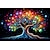 זול Botanical Prints-אנשים אמנות קיר קנבס צבעוני עץ החיים הדפסים ופוסטרים תמונות ציור בד דקורטיבי לסלון תמונות ללא מסגרת