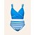 Недорогие дизайнерские купальники-комплект купальника бикини с контрастной вышивкой