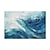 levne Krajinomalby-ruční olejomalba plátno nástěnná umělecká dekorace jednoduchá abstraktní mořská vlna krajina pro domácí výzdobu válcovaný bezrámový nenatažený obraz