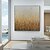 cheap Abstract Paintings-Handmade Oil Painting Canvas Wall Art Decoration Nordic Light Luxury Abstract Gilding Texture for Home Decor Rolled Frameless Unstretched Painting
