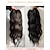 abordables Flequillos-Adornos para el cabello para mujer, adorno para cabello rizado ondulado de 20 pulgadas de largo, clip marrón oscuro en pelucas sintéticas, piezas de cabello para mujer