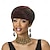 abordables Perruques sans bonnet-perruque coupe lutin pour les femmes noires perruques de cheveux humains pour les femmes noires perruque courte bob perruques de cheveux humains avec frange perruques courtes pour les femmes noires