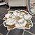 billiga mattor för vardagsrum och sovrum-oregelbunden blomform matta köksmatta halkfri oljesäker golvmatta vardagsrum matta inomhus utomhusmatta sovrum dekor badrumsmatta entrématta dörrmatta