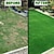 preiswerte Gartenarbeit-biologisch abbaubare Grassamenmatte, Gartenmatte, Gartendecke für Übersee-Vlies-Grassamenmatte (0,2 x 3 m)