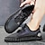 Χαμηλού Κόστους Ανδρικά Sneakers-Ανδρικά Αθλητικά Παπούτσια Ρετρό Χειροποίητα Παπούτσια Περπάτημα Καθημερινό Καθημερινά Δέρμα Αναπνέει Δαντέλα μέχρι πάνω Σκούρο Κόκκινο Μαύρο Χακί Άνοιξη Φθινόπωρο