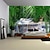voordelige landschap wandtapijt-landschap bamboe bos hangend tapijt kunst aan de muur groot tapijt muurschildering decor foto achtergrond deken gordijn thuis slaapkamer woonkamer decoratie