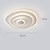 tanie Lampy sufitowe-Lampa sufitowa led 1-światło ciepłe białe światło 45/60/80cm metalowe okrągłe tarasy nordycka kreatywna atmosfera sypialnia salon 110-240v
