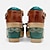 ieftine Sandale de Damă-Pentru femei Sandale Papuci Saboți Mărime Plus Size Pantofi lucrați manual În aer liber Zilnic Plajă Vară Ținte Flori Blocați călcâiul Vârf rotund Epocă Casual Confortabili Plimbare Piele Premium