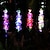 tanie Lampy Ścienne Zwenętrzne-Słoneczne lampy kwiatowe hiacynt słoneczne lampy trawnikowe sztuczny kwiat światła na zewnątrz wodoodporny ogród dziedziniec trawnik ogród taras balkon ślubna dekoracja świąteczna 1/2/4 sztuk