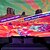 economico Arazzi Blacklight-arazzo a luce nera reattivo ai raggi UV fosforescente festa fluorescente al neon deserto viaggio psichedelico trippy nebbioso arazzo appeso arte murale per soggiorno