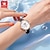 levne Quartz hodinky-OLEVS Dámské Křemenný kreativita Módní Hodinky na běžné nošení Wristwatch Kalendář VODĚODOLNÝ Ozdoby Kůže Hodinky