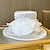 Χαμηλού Κόστους Fascinators-Γοητευτικά Καπέλα Καλύμματα Κεφαλής Οργάντζα Τύπου bucket Καπελίνα Ψάθινο καπέλο Causal Αργίες Κομψό Βίντατζ Με Φτερό Λουλούδι Ακουστικό Καπέλα