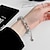 Недорогие Другие ремешки для часов-Умный ремешок для часов Совместим с Xiaomi Ми Группа 8 Mi Band 7 (NFC) Band 6/5 NFC Band 4/3 NFC Умные часы Ремень с чехлом Плетение Прочный Ювелирный браслет Замена Браслет