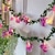 cheap LED String Lights-LED Flower Lights Green Ivy Leaves Fairy String Lights 2M 20LEDs Battery Operated Artificial Garland Plant Vine Fairy Light For Bedroom Wedding Party Holiday Patio