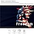 cheap Men&#039;s 3D T-shirts-Independence Day Flag American US Flag Statue Of Liberty Freedom Daily Designer 1950s Men&#039;s 3D Print T shirt Tee Daily Holiday American T shirt Black Short Sleeve Crew Neck Shirt