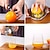 tanie Przybory kuchenne i gadżety-Wyciskarka do cytryny ze stali nierdzewnej 304 - mała kreatywna wyciskarka do użytku domowego, przenośna ręczna wyciskarka do cytrusów, wyciskarka do pomarańczy