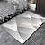 abordables Tapis-Tapis de salle de bain tapis de bain tapis de salle de bain absorbant géométrique polyester antidérapant
