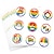 voordelige Trots decoraties-3 stuks regenboog vlaggen met 90 stuks stickers set queer lgbt lgbtq regenboog sticker homo lesbische trots parade trots maand partij carnaval home decor