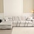 preiswerte Sofabezug-Sofabezug 3-Sitzer, elastischer Sofabezug, L-förmiger Couchbezug, Möbelschutz für Schlafzimmer, Büro, Wohnzimmer, Wohnkultur