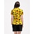 billiga Designerkollektion-Dam Vandringspolotröja Gul Kortärmad Överdelar Golfkläder för damer Kläder Outfits Bär kläder