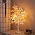 Недорогие Декоративные огни-светодиодный светильник в виде серебряной березы, разноцветный светильник в виде бабочки, 24 светодиода, USB/на батарейках, украшение для дома, рождественские праздники, украшение для рабочего стола