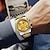 cheap Quartz Watches-Men Quartz Watch Fashion Business Wristwatch Luminous Calendar Waterproof Decoration Steel Watch