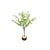 ieftine Plante Artificiale-ferigă de boston ferigă simulată verdeață cauciuc moale sârmă de fier iarbă persană frunze de corali decorative pentru casa plante artificiale decorare perete flori false