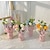 זול פרחים ואגרטלים מלאכותיים-מתנה ליום האם: זר פרחים סרוג - מושלם למתנה ליום המורה או לרכישה קבוצתית