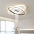 cheap Ceiling Lights-2-Light 50 cm Dimmable Cluster Design Ceiling Lights Metal Acrylic Novelty Painted Finishes Contemporary Nordic Style 110-120V 220-240V