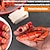 billige Frukt- og grønnsaksutstyr-1/2/4/8 stk krepskreller, langustshucker, crawfish sheller, bærbart crawfish shell-verktøy, rekeskreller, effektiv krepsavskallingsenhet, bærbar lett kjøkkeninnretning