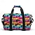 cheap Graphic Print Bags-Men&#039;s Women&#039;s Tote Crossbody Bag Sports Bags Duffle Bag Polyester Outdoor Holiday Travel Zipper Print Large Capacity Lightweight Multi Carry Coconut Palm Fuchsia Rainbow Light Blue