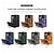 preiswerte Handyhülle für iPhone-Handy Hülle Handyhüllen Für iPhone 15 Pro Max iPhone 14 13 12 11 Pro Max Plus Rückseite mit Halterung Unterstützt kabelloses Laden Stoßresistent Retro TPU PU-Leder