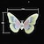 economico Statue-5/10 pezzi ricamo fragranza decorazione farfalla, adorabile farfalla cruscotto auto decorazione presa d&#039;aria affascinante ornamento per auto per lenire la guida