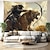 ieftine tapiserii animale-Vestul sălbatic agățat tapiserie artă de perete tapiserie mare decor mural fotografie fundal pătură perdea acasă dormitor sufragerie decor