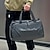 رخيصةأون حقائب رجالية-رجالي حقائب رياضية شنطة سفر حقيبة جيم قماش اكسفورد مناسب للعطلات السفر سعة كبيرة قابلة للطى قابل للتوسيع ألوان متناوبة أسود أزرق أخضر