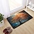 cheap Mats &amp; Rugs-Scenic Trees Series Digital Printed Bathroom Mat - Non-slip &amp; Absorbent Rug with Soft Texture, Water-resistant Design, Stylish Decor, High-quality Washable Mat for Bathroom Décor